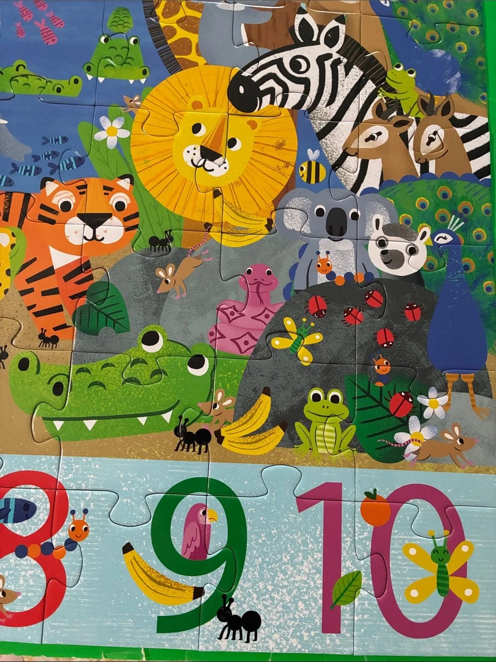 Djeco - COUNT TO 10 GIANT PUZZLE
